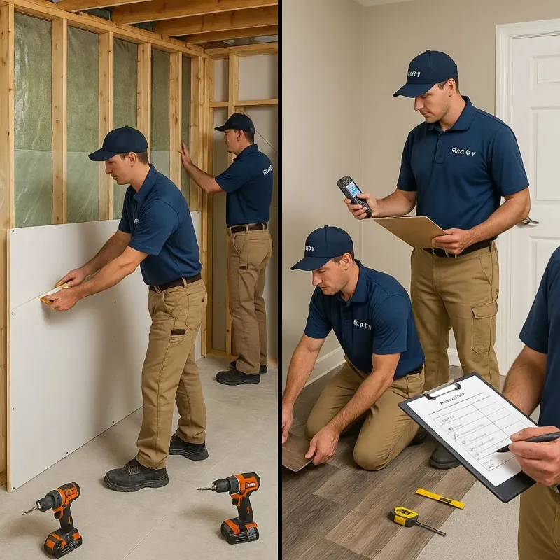 Repairs and Reconstruction process in Jena, LA